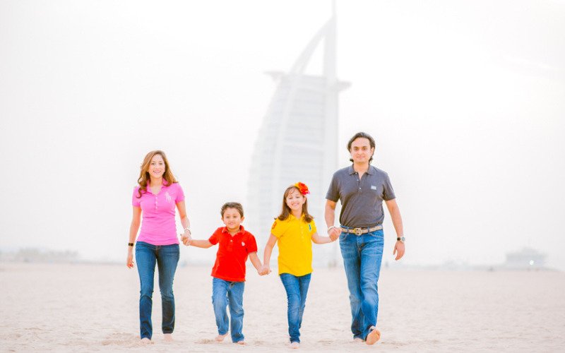 family photoshoot Dubai