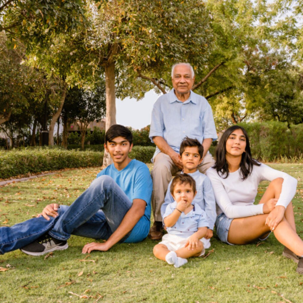 Outdoor Family photoshoot Dubai