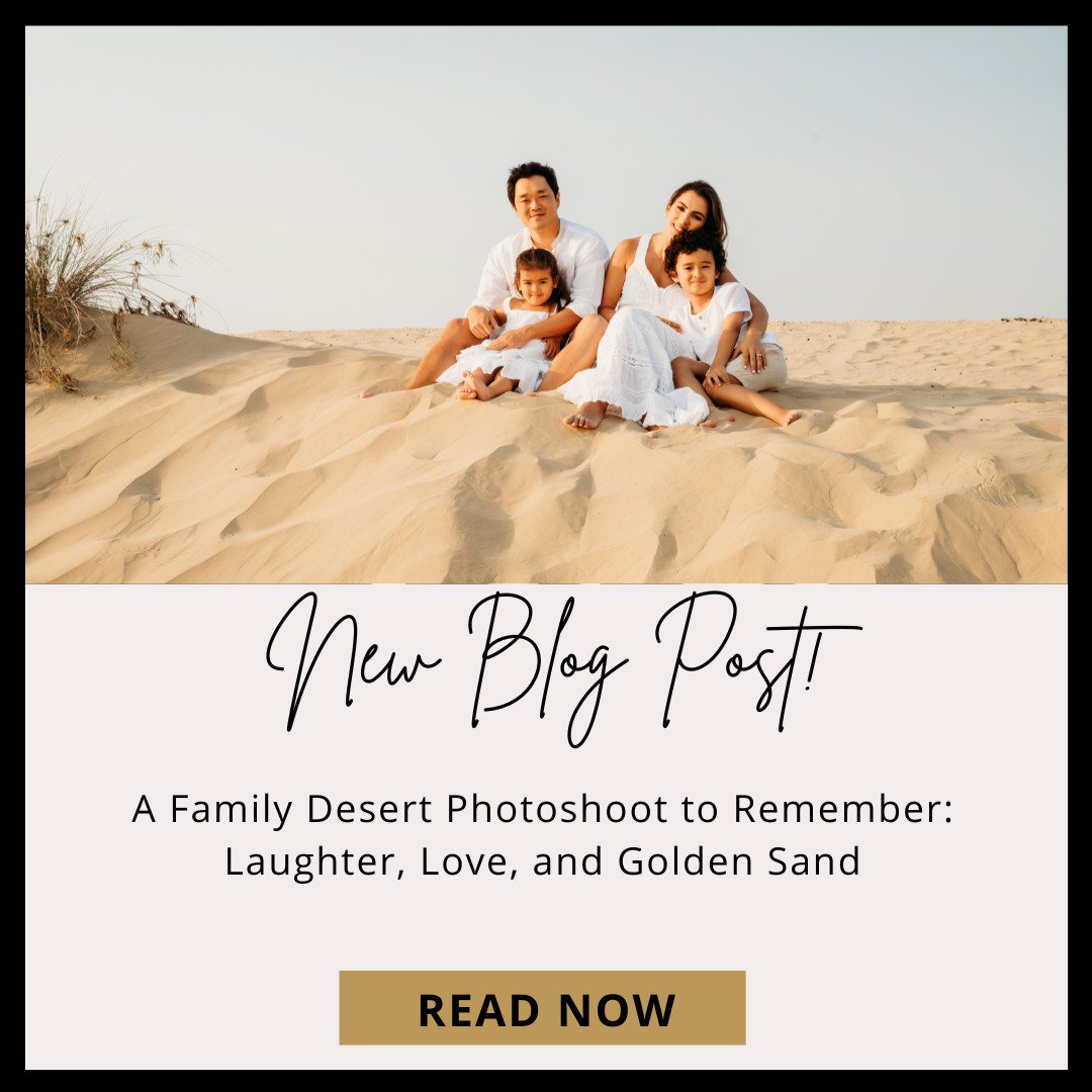 A Family Desert Photoshoot to Remember: Laughter, Love, and Golden Sand