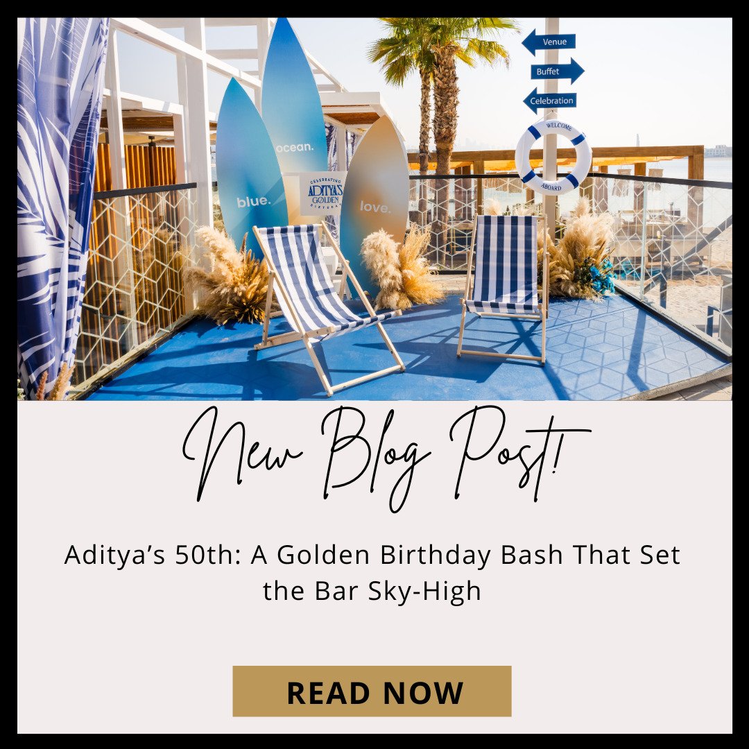 Aditya’s 50th: A Golden Birthday Bash That Set the Bar Sky-High