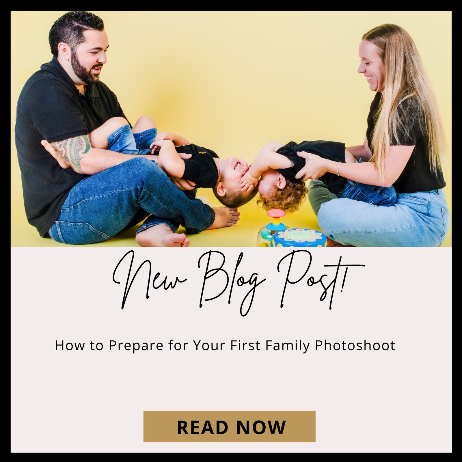 How to Prepare for Your First Family Photoshoot