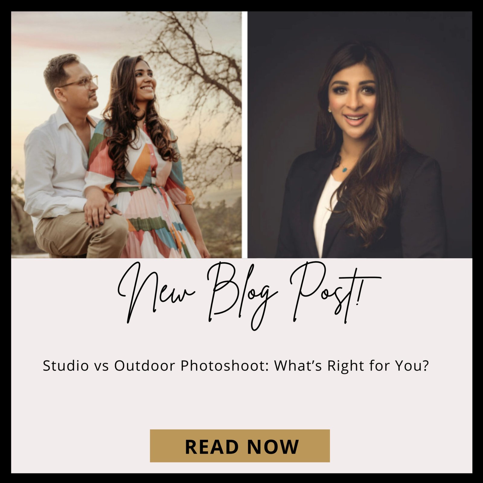 Studio vs Outdoor Photoshoot: What’s Right for You?