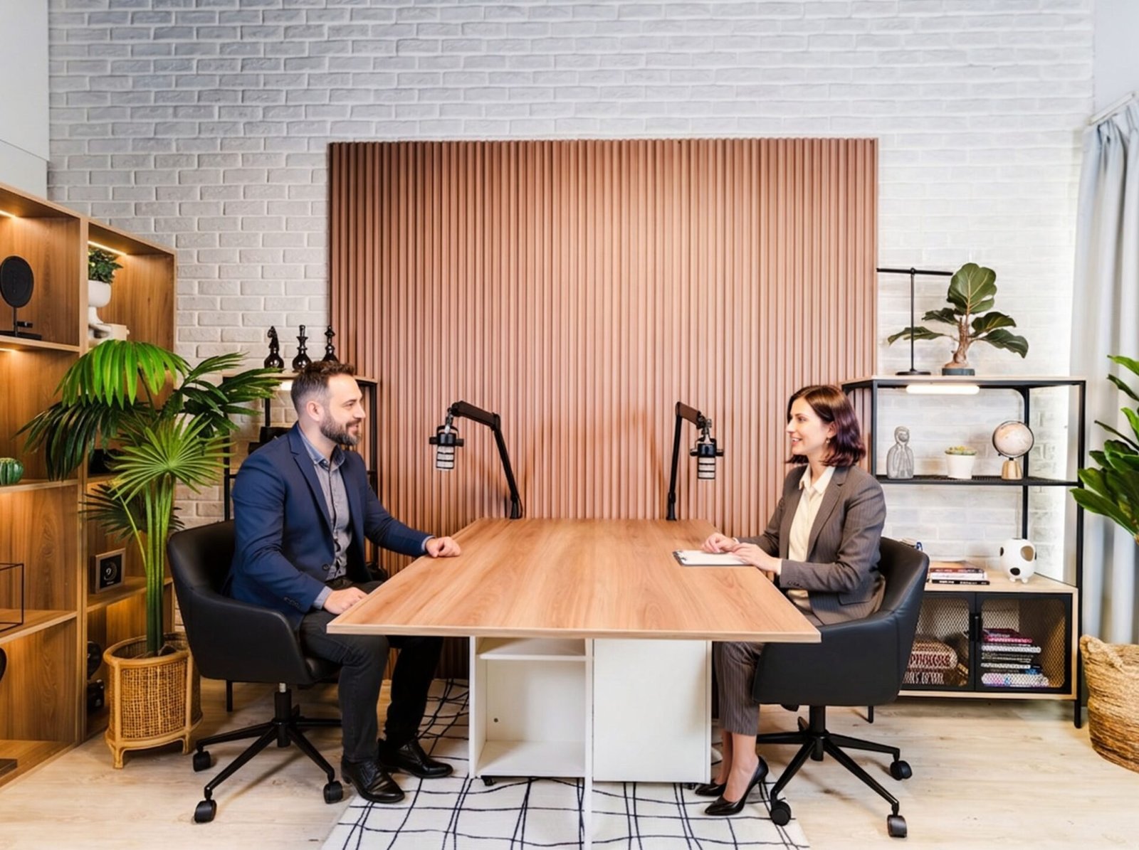 podcast setup in imprint