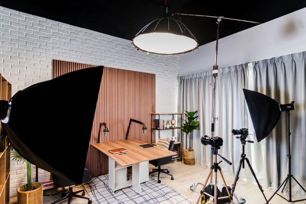 Podcast setup in JLT Dubai